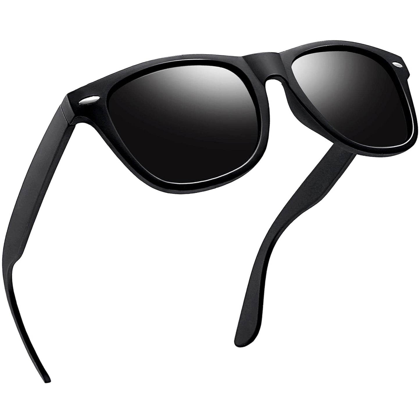 Joopin Square Polarized Sunglasses for Men Women UV400 Protection Driving | Retro Sun Glasses Reduce Glare, 100% UV400 Protection, Lightweight, Durable, Timeless Style for Driving, Fishing, Daily Wear