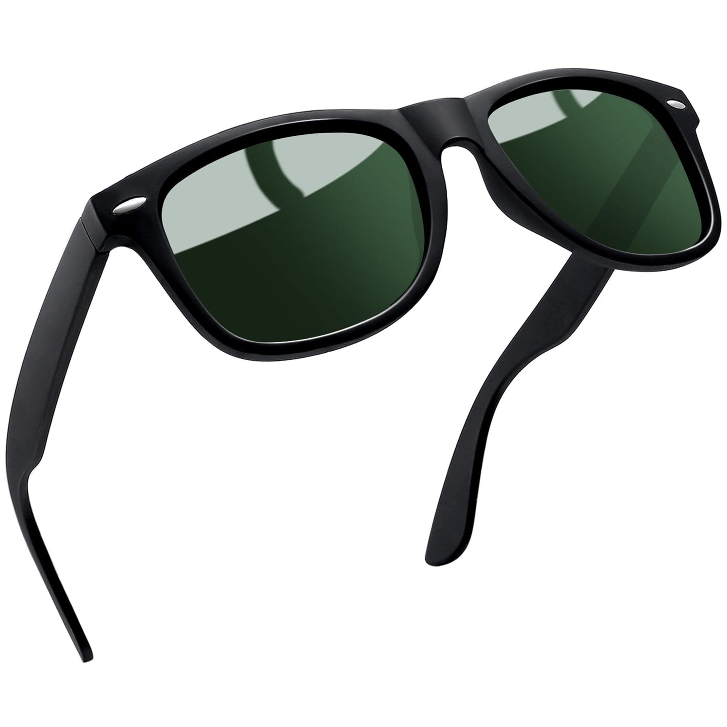 Joopin Square Polarized Sunglasses for Men Women UV400 Protection Driving | Retro Sun Glasses Reduce Glare, 100% UV400 Protection, Lightweight, Durable, Timeless Style for Driving, Fishing, Daily Wear