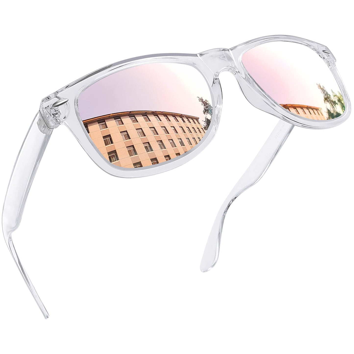 Joopin Square Polarized Sunglasses for Men Women UV400 Protection Driving | Retro Sun Glasses Reduce Glare, 100% UV400 Protection, Lightweight, Durable, Timeless Style for Driving, Fishing, Daily Wear