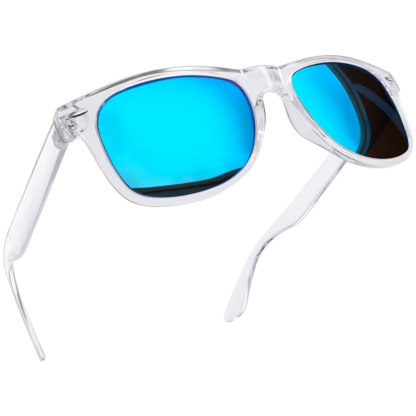 Joopin Square Polarized Sunglasses for Men Women UV400 Protection Driving | Retro Sun Glasses Reduce Glare, 100% UV400 Protection, Lightweight, Durable, Timeless Style for Driving, Fishing, Daily Wear