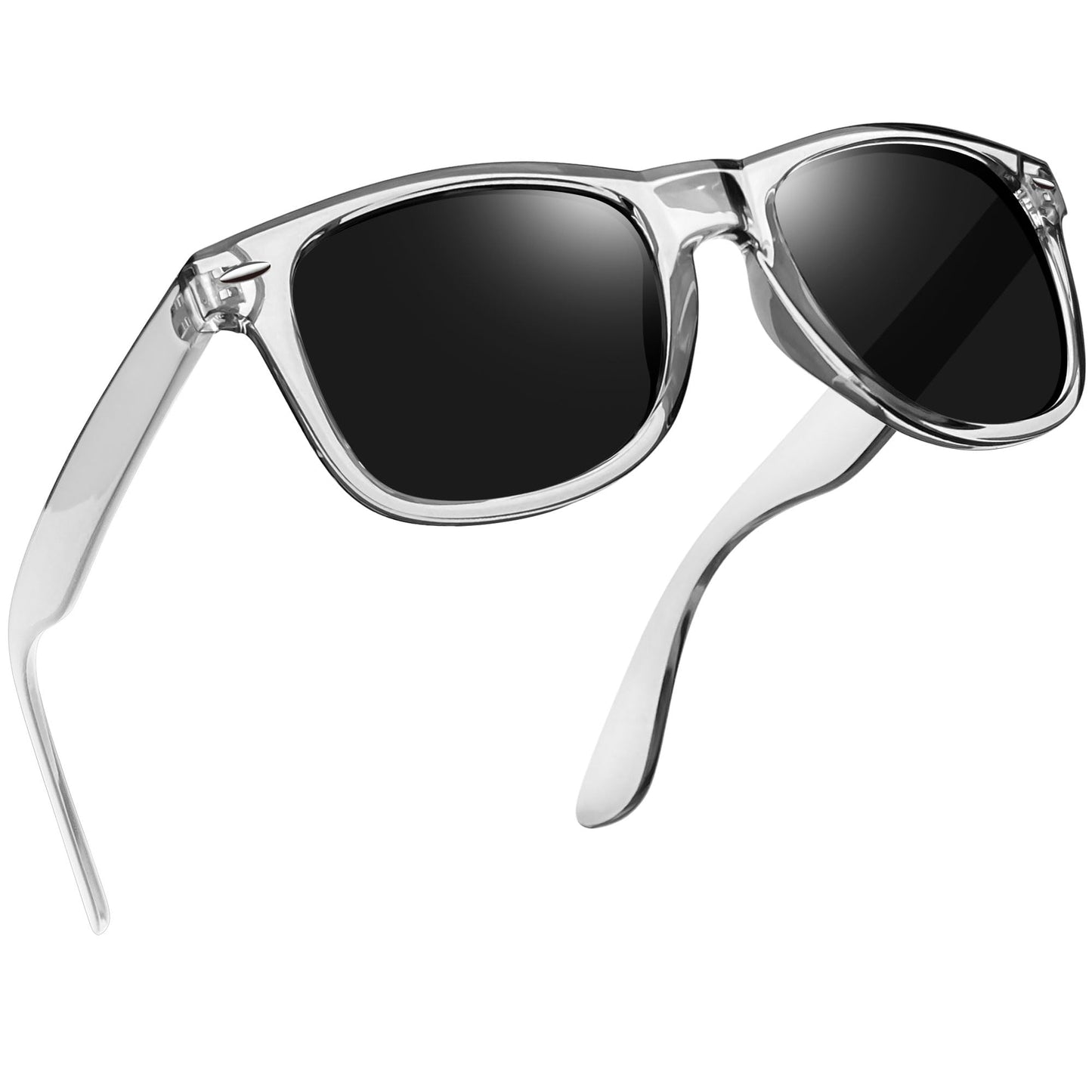 Joopin Square Polarized Sunglasses for Men Women UV400 Protection Driving | Retro Sun Glasses Reduce Glare, 100% UV400 Protection, Lightweight, Durable, Timeless Style for Driving, Fishing, Daily Wear