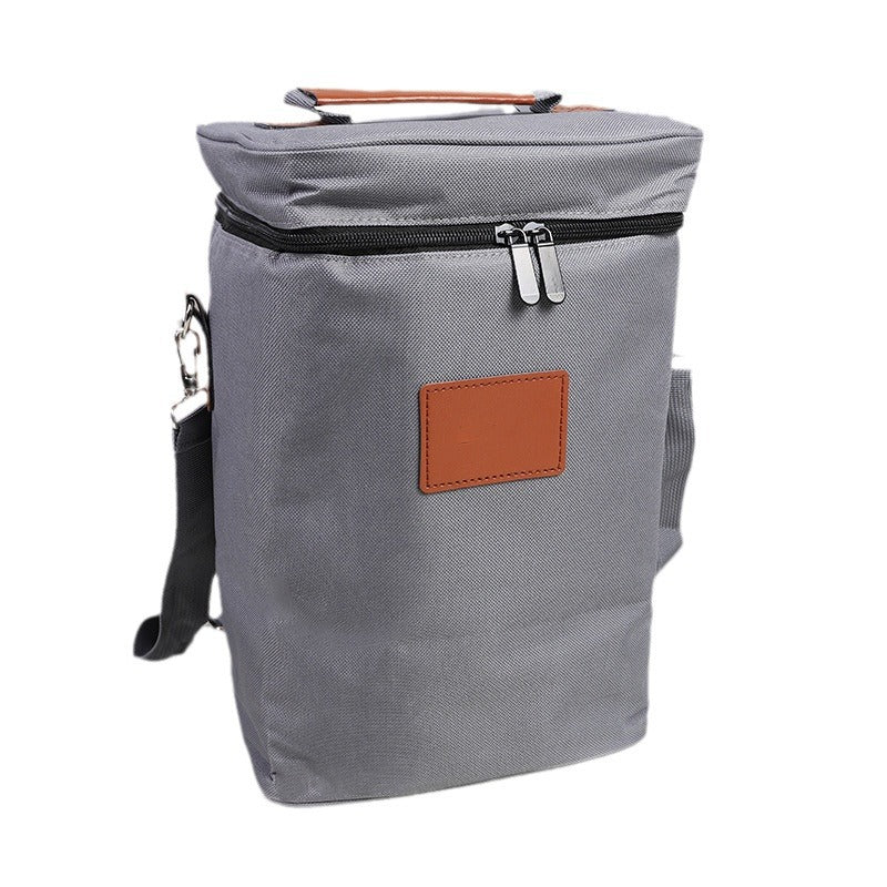 lunch bag red wine thermos bag 4 bottles wine cold ice bag outdoor picnic bag picnic bag