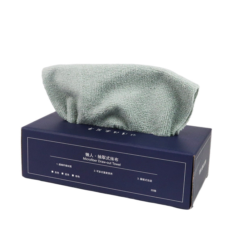 Kitchen Withdrawable Dish Cloth for Lazy Housework Multifunctional Portable Disposable Cleaning Cloth Multifunctional Stain Cleaning Towel