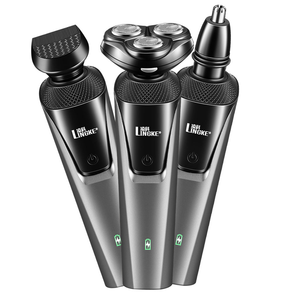110V-220V Lingke 8806 three-head body washing Shaver USB charging electric men's Shaver charging