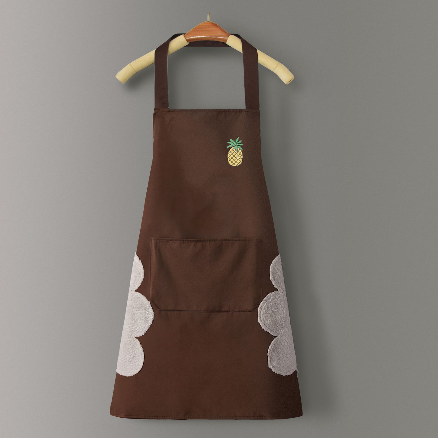 Logo advertising custom apron waterproof and oil-proof pvc kitchen cooking custom waist household a wholesale