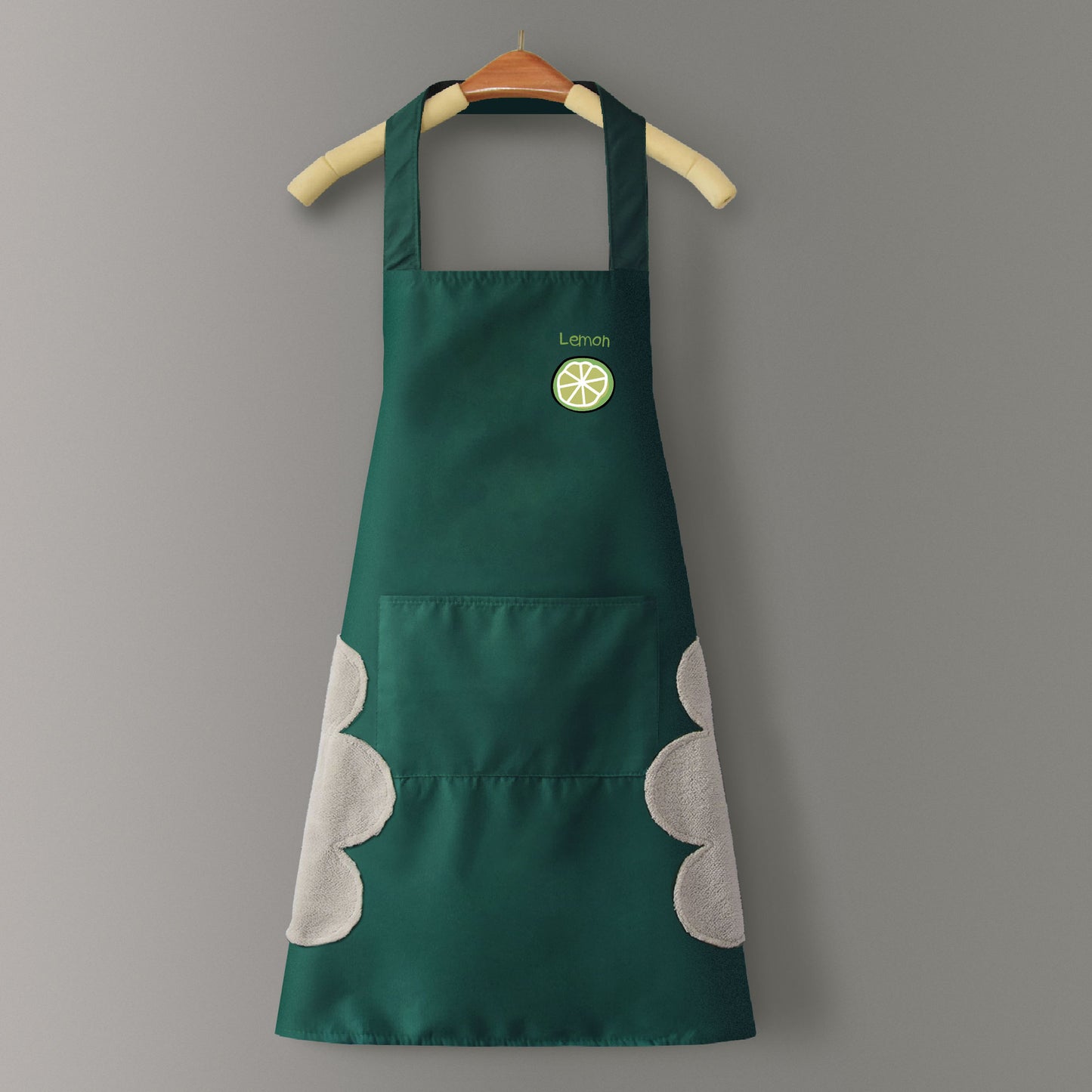 Logo advertising custom apron waterproof and oil-proof pvc kitchen cooking custom waist household a wholesale