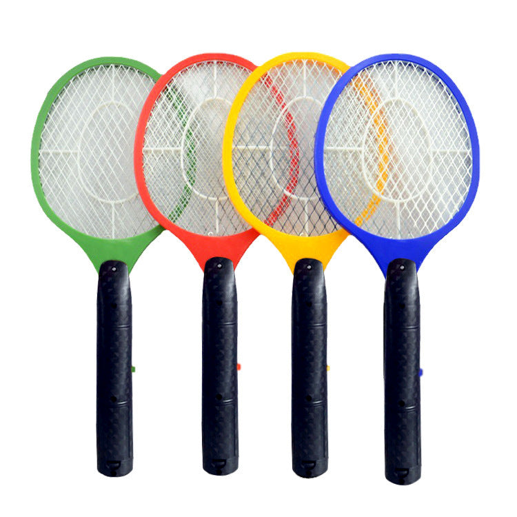 Factory Cross-border Explosion Battery Fly Spatter Household Electric Mosquito Spatter Lightweight Small Outdoor Mosquito Repellent Electric Shock Mosquito Spatter