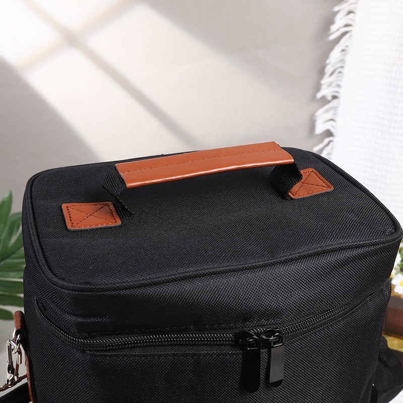 lunch bag red wine thermos bag 4 bottles wine cold ice bag outdoor picnic bag picnic bag
