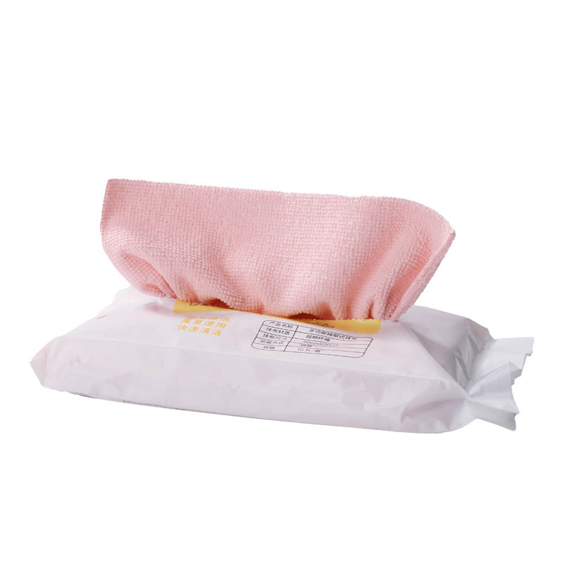 Kitchen Withdrawable Dish Cloth for Lazy Housework Multifunctional Portable Disposable Cleaning Cloth Multifunctional Stain Cleaning Towel