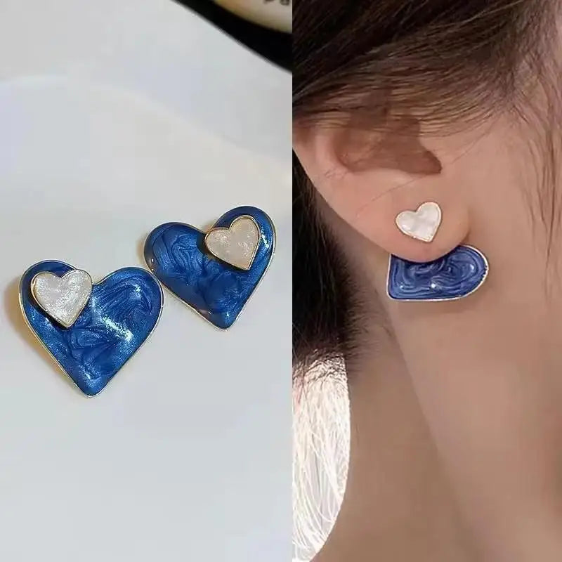 925 Silver Needle Hollow Crystal Swan Earrings For Women Korean Jewelry 2026 Trending New Luxury Animal Pearl Stud Earrings Gift