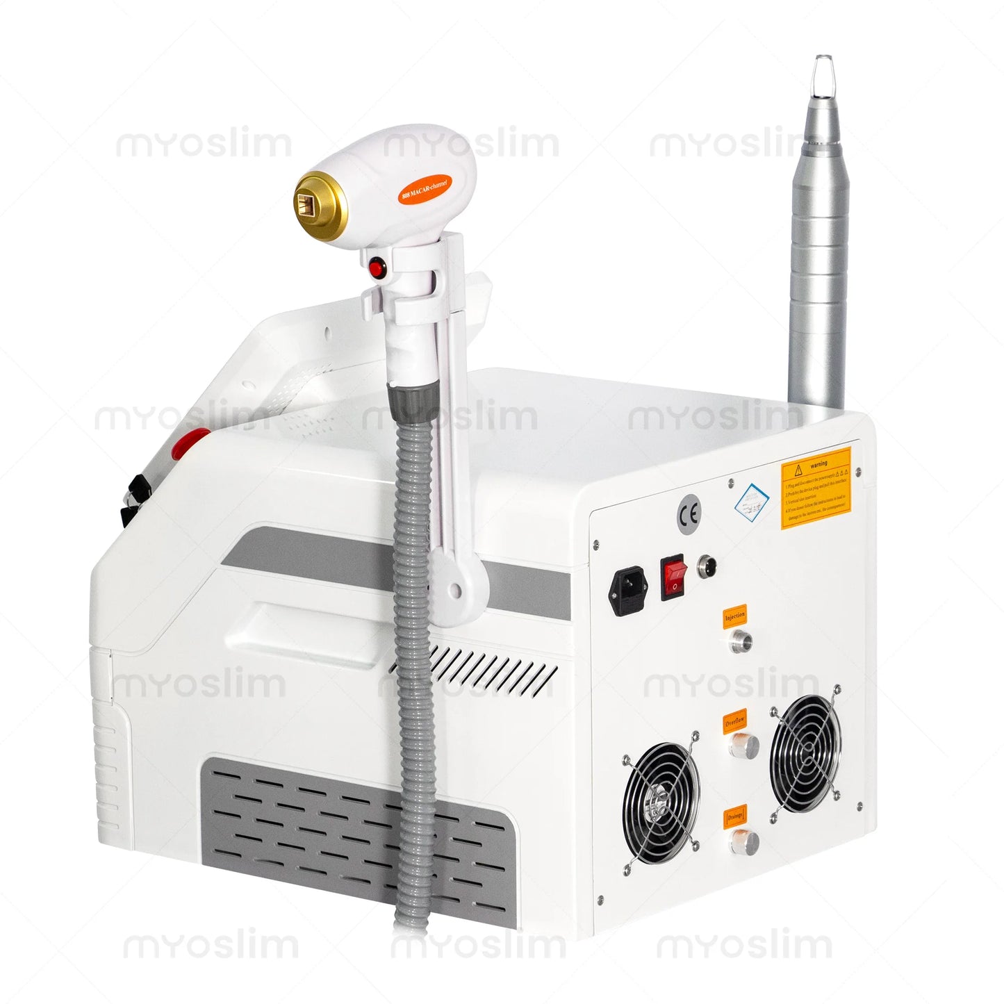 2 IN 1 PicoSecond  Machine Diode 808nm 755nm 1064nm Hair Removal Tattoo Removal Skin Rejuvenation Beauty Device