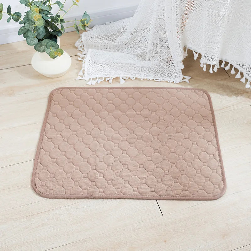 Dog Pee Pad Washable Blanket Reusable Absorbent Diaper Mat Puppy Training Pad Bed Pet Urine Pads Pet Car Seat Cover Pet Supplies