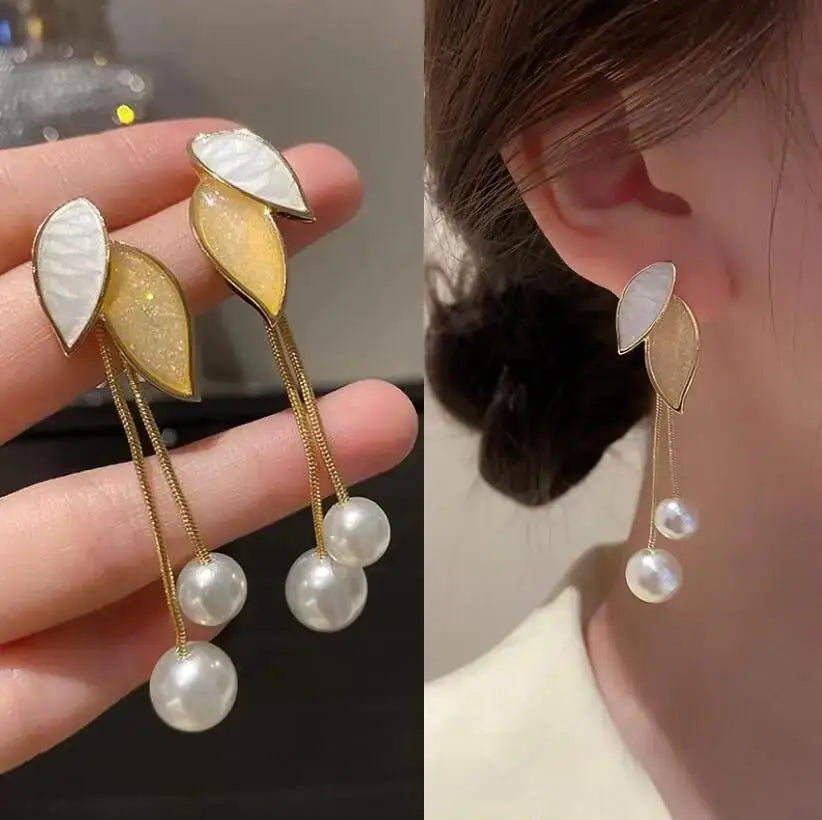 925 Silver Needle Purple Butterfly Long Tassel Earrings For Women Jewelry 2026 Trending Korean Fashion Luxury Crystal Earrings