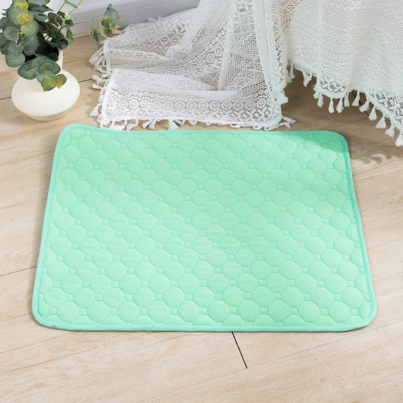 Dog Pee Pad Washable Blanket Reusable Absorbent Diaper Mat Puppy Training Pad Bed Pet Urine Pads Pet Car Seat Cover Pet Supplies