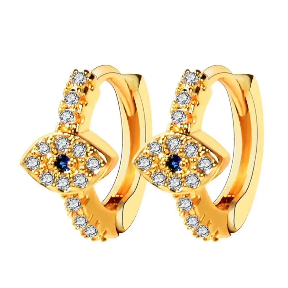 1/2PC Retro Romantic Rose Piercing Cartilage Earrings Ear Clip hoop for Women Girl Trendy Wedding Party Jewelry Birthday Gifts