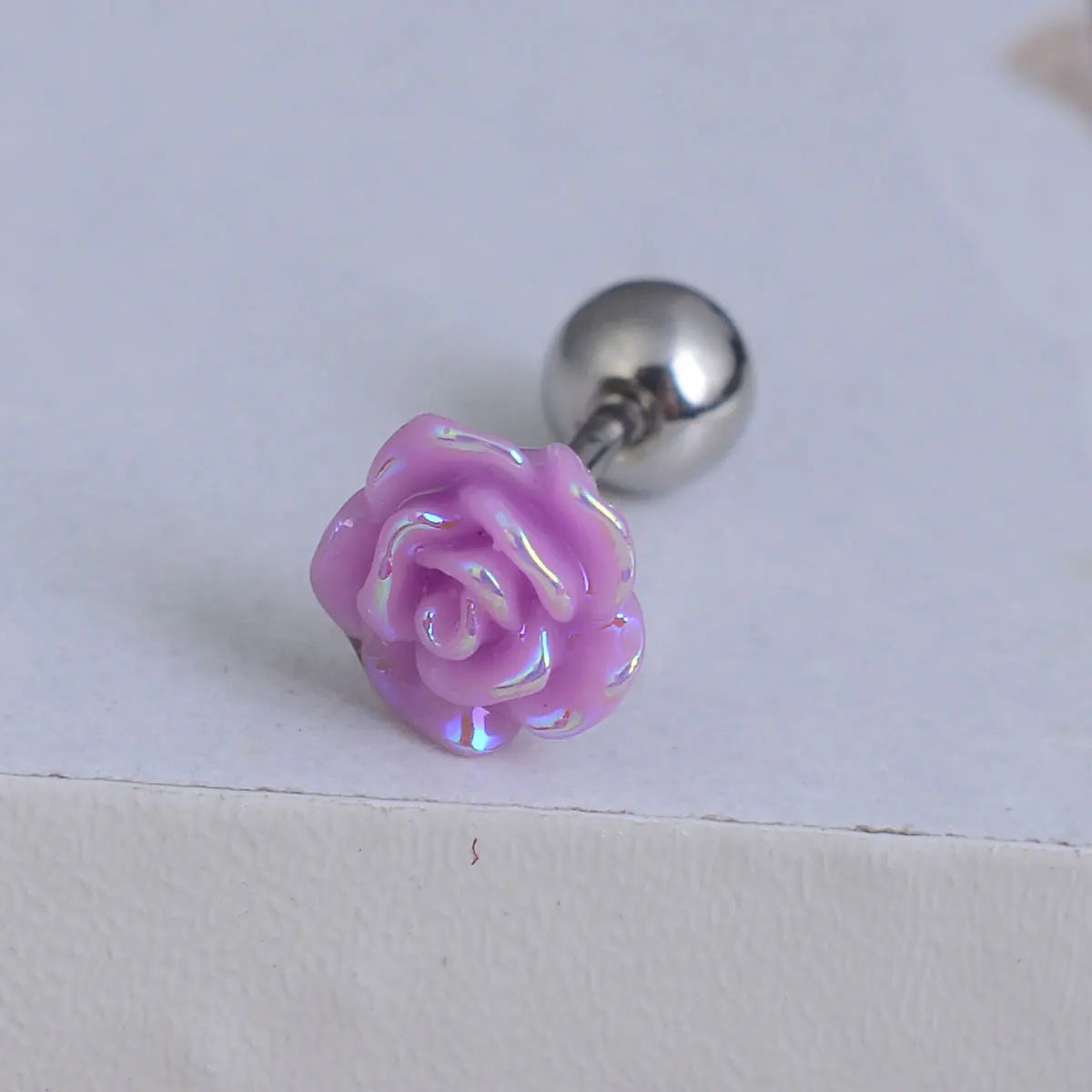 1/2PC Retro Romantic Rose Piercing Cartilage Earrings Ear Clip hoop for Women Girl Trendy Wedding Party Jewelry Birthday Gifts
