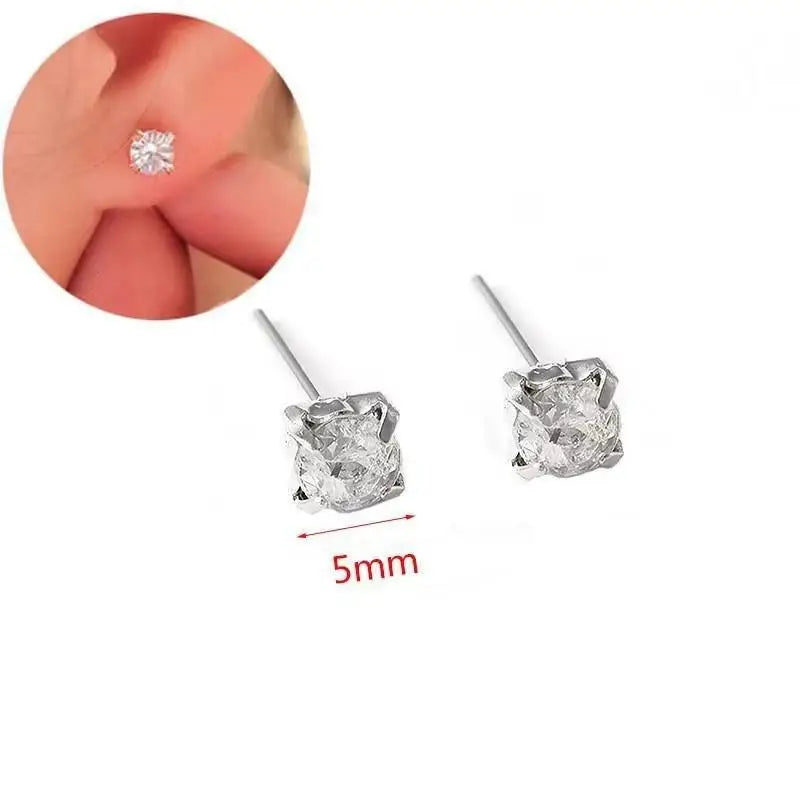 925 Silver Needle Korean Fashion Crystal Flower Earrings For Women Jewelry 2026 Trending New Luxury Zircon Flowers Stud Earrings