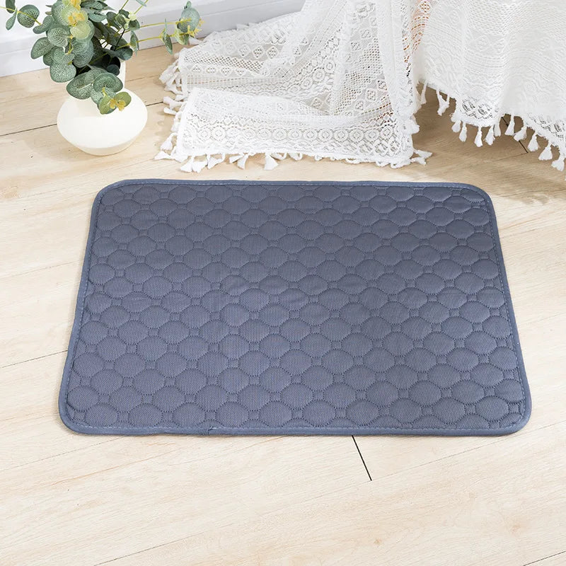 Dog Pee Pad Washable Blanket Reusable Absorbent Diaper Mat Puppy Training Pad Bed Pet Urine Pads Pet Car Seat Cover Pet Supplies