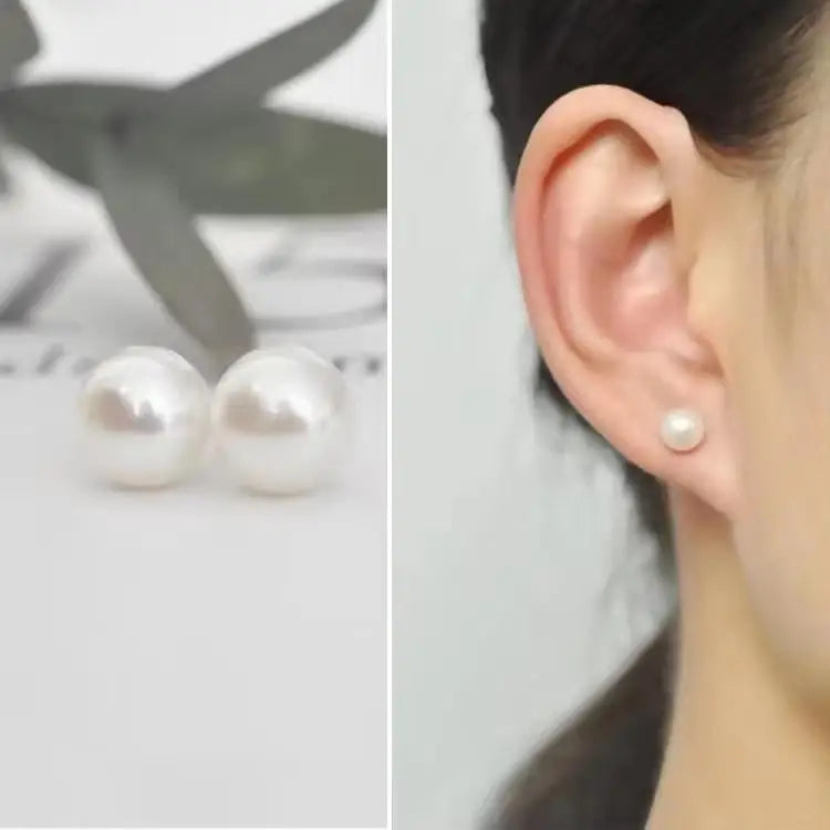 925 Silver Needle Korean Fashion Pearl Stud Earrings For Women Jewelry 2026 Trending Crystal Flower Butterfly Leaf Earrings Gift