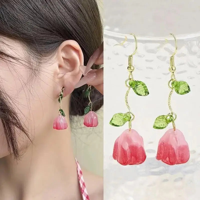 925 Silver Needle Vintage Green Crystal Butterfly Drop Earrings For Women Jewelry 2026 Trending Luxury Zircon Women's Earrings
