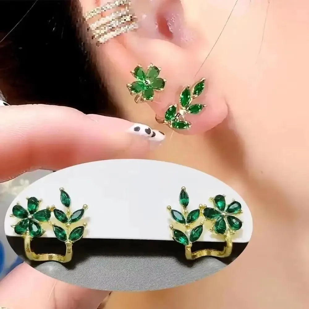 925 Silver Needle Korean Fashion Zircon Geometric Earrings For Women Jewelry 2026 Trending Luxury Crystal Cross Stud Earrings