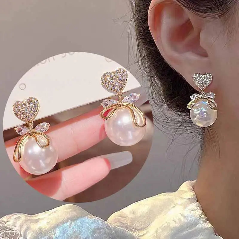 925 Silver Needle Vintage Green Crystal Butterfly Drop Earrings For Women Jewelry 2026 Trending Luxury Zircon Women's Earrings