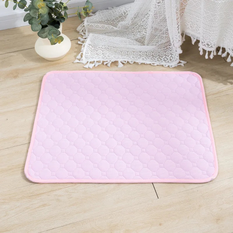 Dog Pee Pad Washable Blanket Reusable Absorbent Diaper Mat Puppy Training Pad Bed Pet Urine Pads Pet Car Seat Cover Pet Supplies