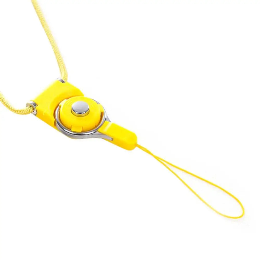 Detachable Long Lanyard Neck Strap Mobile Phone Case Lanyard Strap Keys ID Card Badge Holder Keycord Neck Hanging Rope Keychain