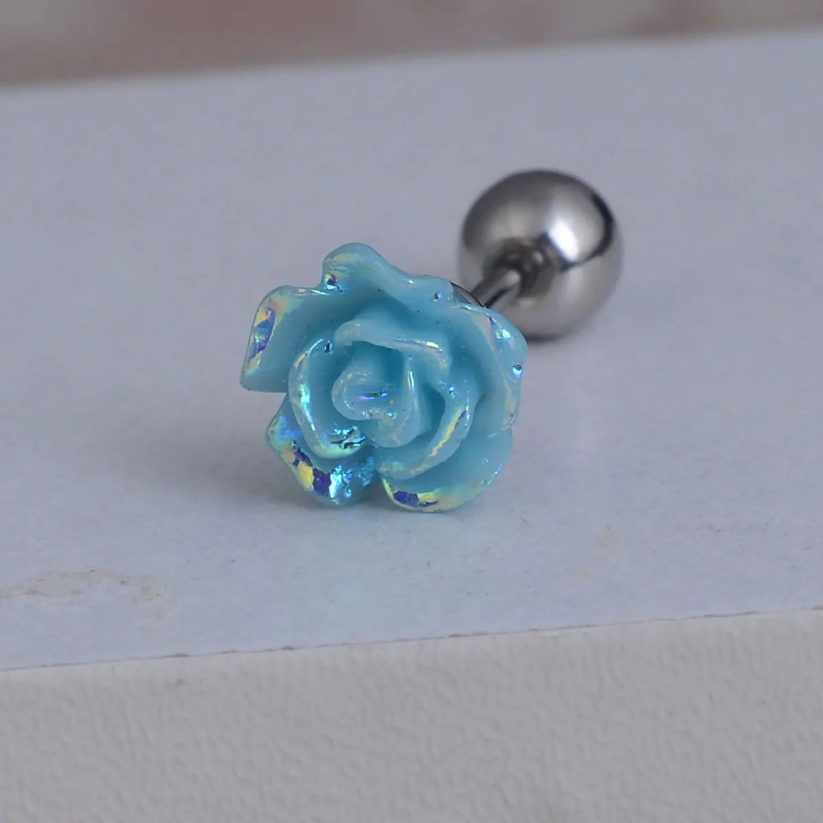 1/2PC Retro Romantic Rose Piercing Cartilage Earrings Ear Clip hoop for Women Girl Trendy Wedding Party Jewelry Birthday Gifts
