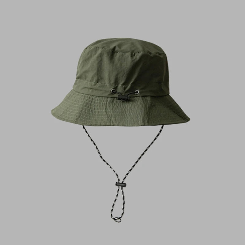Quick Drying Fisherman Caps Women Men Summer Outdoor Beach Panama Hats Waterproof Camping Hiking Foldable Bob Bucket Sunhats