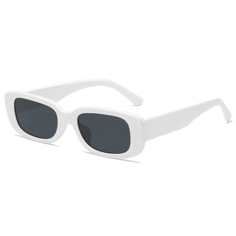 2023 New Retro Small Sunglasses Men's and Women's Fashion Trendy Vintage Popular Square Frame Rectangle Sunglasses UV Protection