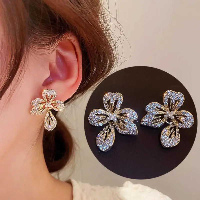 925 Silver Needle Vintage Green Crystal Butterfly Drop Earrings For Women Jewelry 2026 Trending Luxury Zircon Women's Earrings