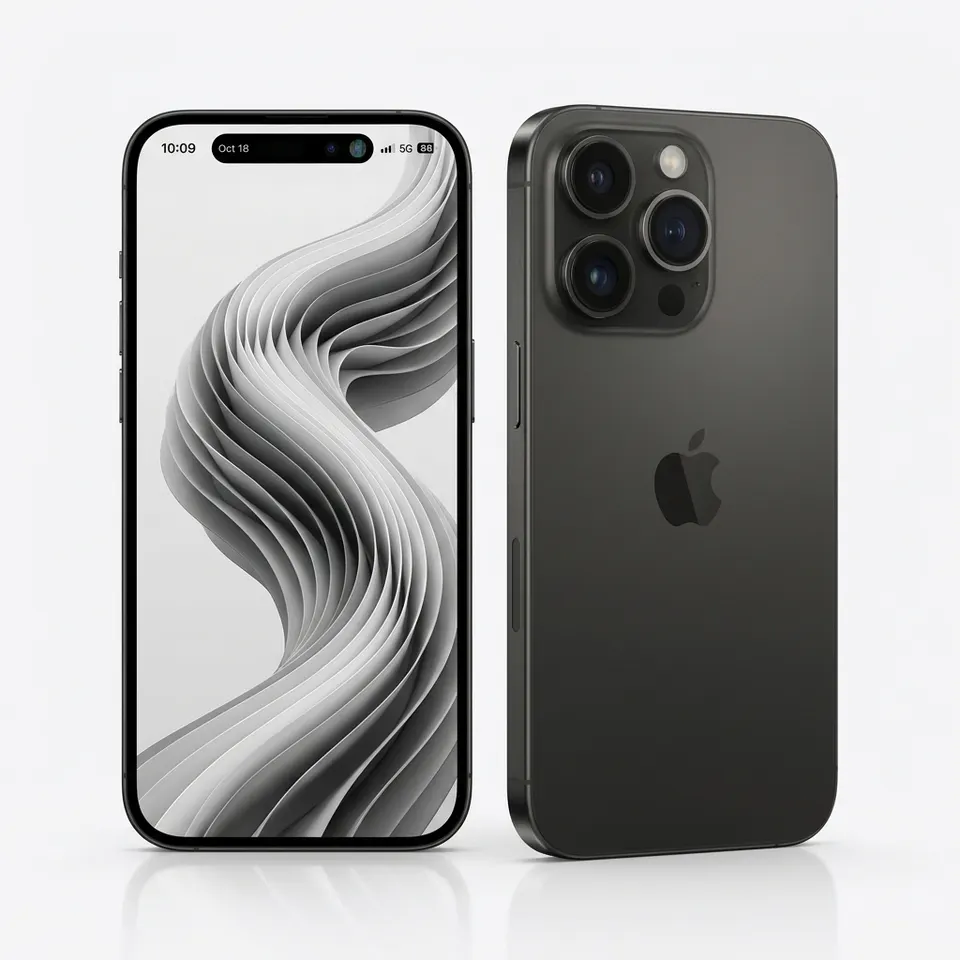 Apple iPhone 18 Pro 256 GB: – Black | 6.3-inch Super Retina XDR Display with ProMotion, All-Day Battery Life, 48MP Fusion Main Camera with Variable Aperture