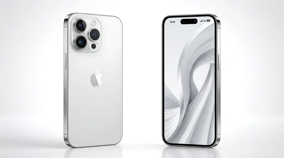 Apple iPhone 18 Pro 256 GB: – Silver | 6.3-inch Super Retina XDR Display with ProMotion, All-Day Battery Life, 48MP Fusion Main Camera with Variable Aperture