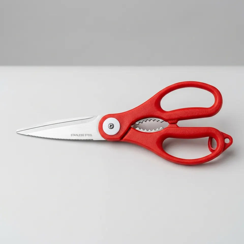 Household Kitchen Scissors with Good Grip-21 cm